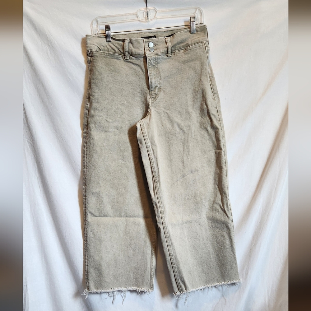 Banana Republic Khaki Crop Jeans
